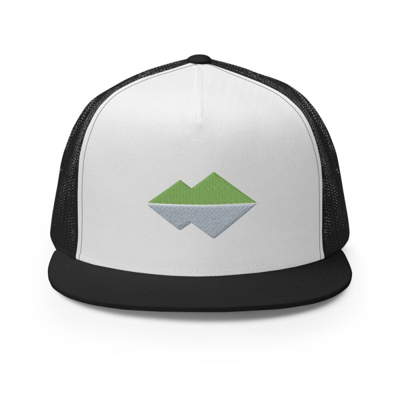 Green Logo (No Text) Trucker Cap - Image 2