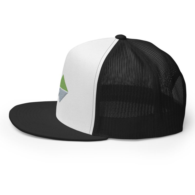 Green Logo (No Text) Trucker Cap - Image 5
