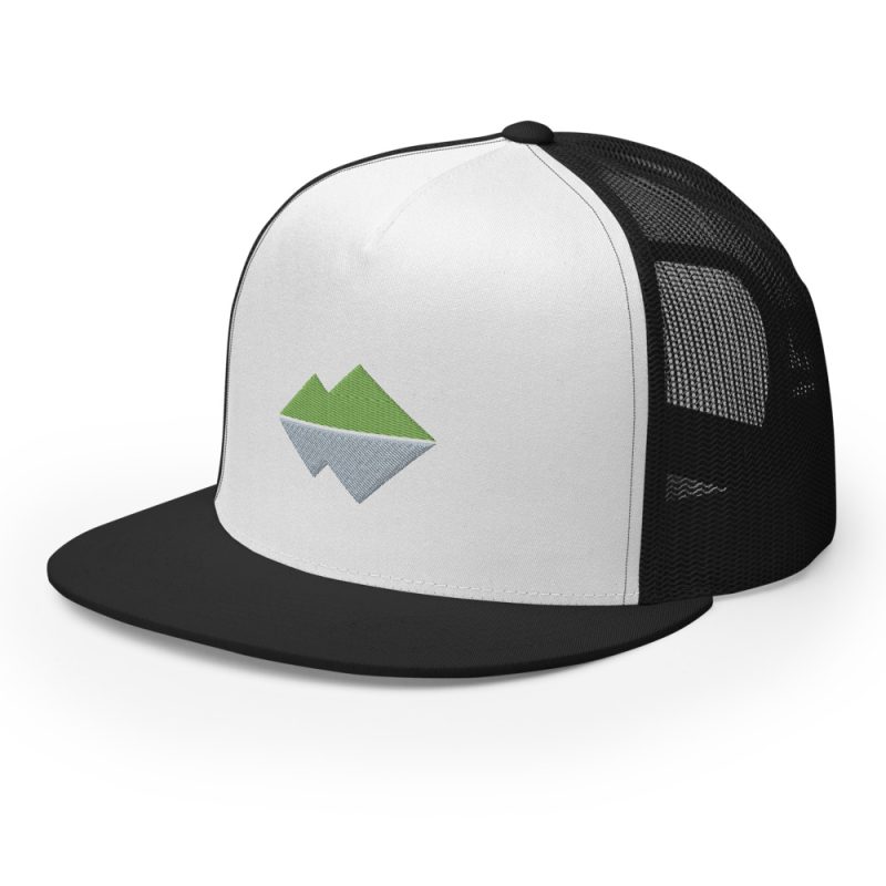 Green Logo (No Text) Trucker Cap - Image 8