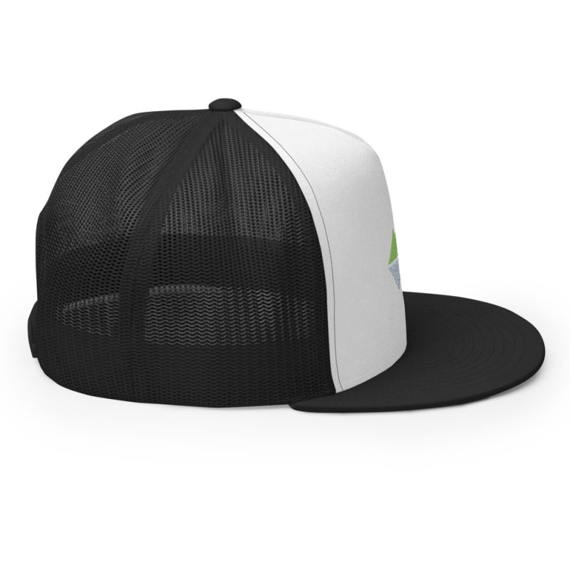 Green Logo (No Text) Trucker Cap - Image 6
