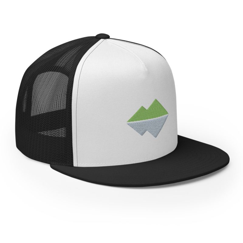 Green Logo (No Text) Trucker Cap - Image 7