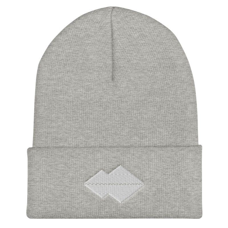 White Logo La Isla Cuffed Beanie - Image 7