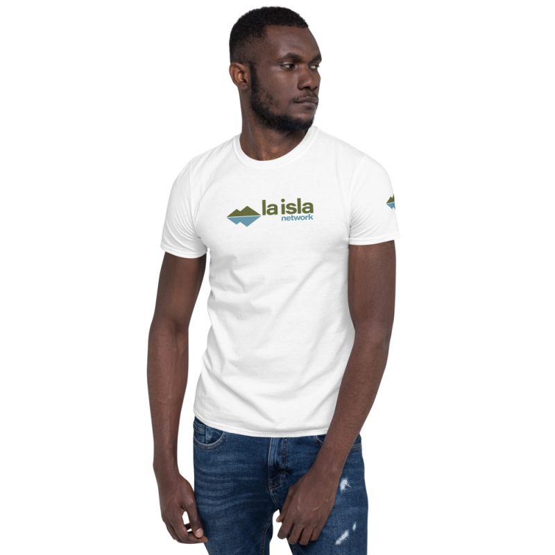 La Isla Color Logo - Short-Sleeve Unisex T-Shirt - Image 4