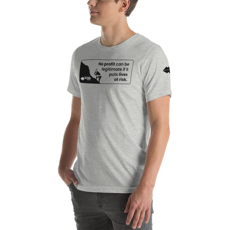 'No Profit' Short-Sleeve Unisex T-Shirt - Image 20