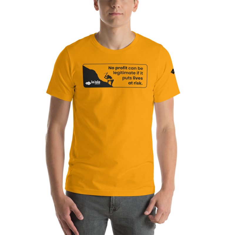 'No Profit' Short-Sleeve Unisex T-Shirt - Image 9