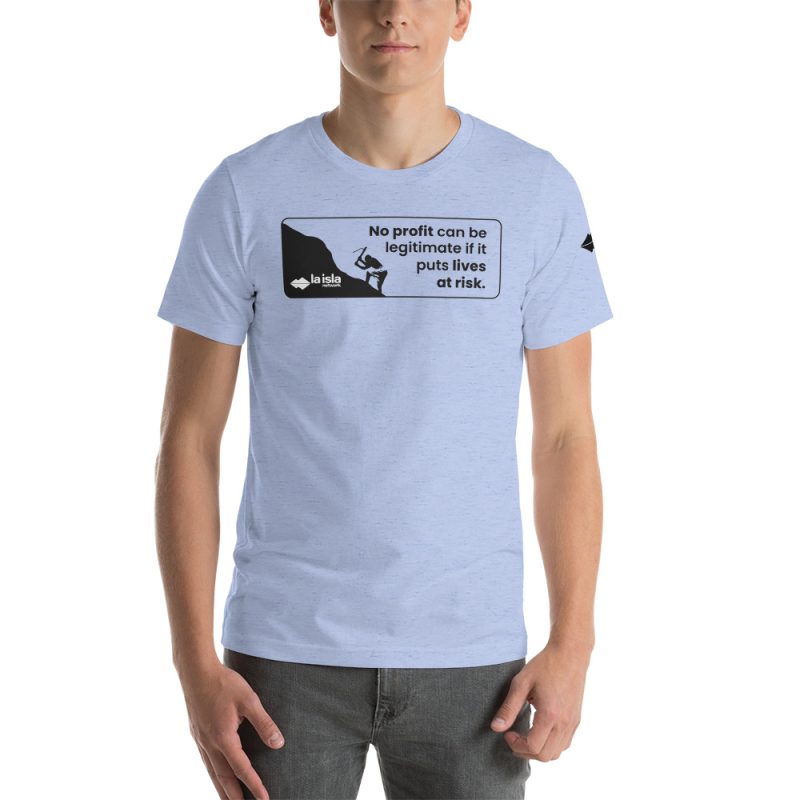'No Profit' Short-Sleeve Unisex T-Shirt - Image 12