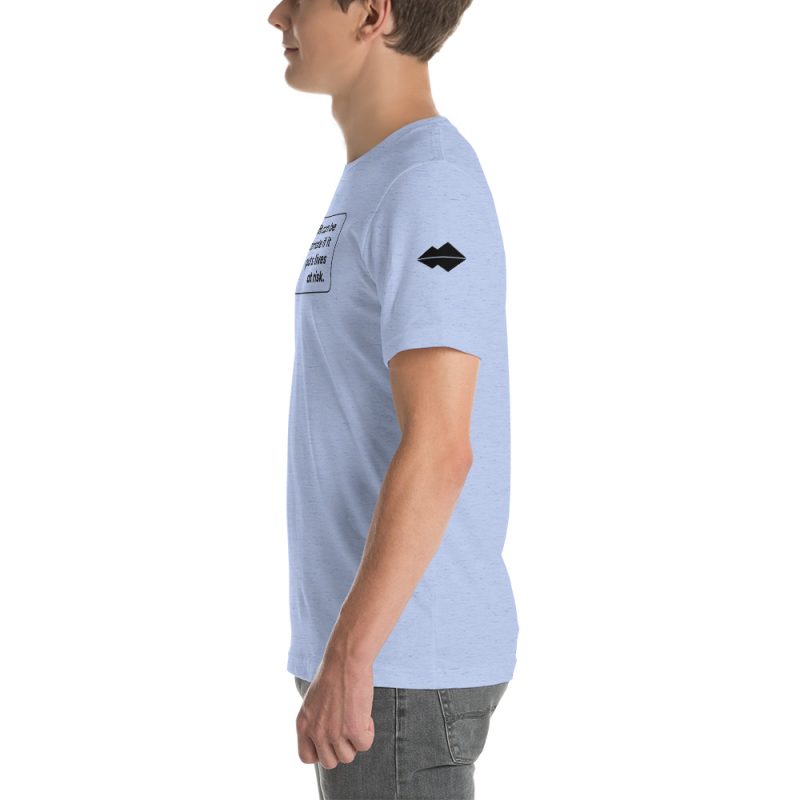 'No Profit' Short-Sleeve Unisex T-Shirt - Image 13