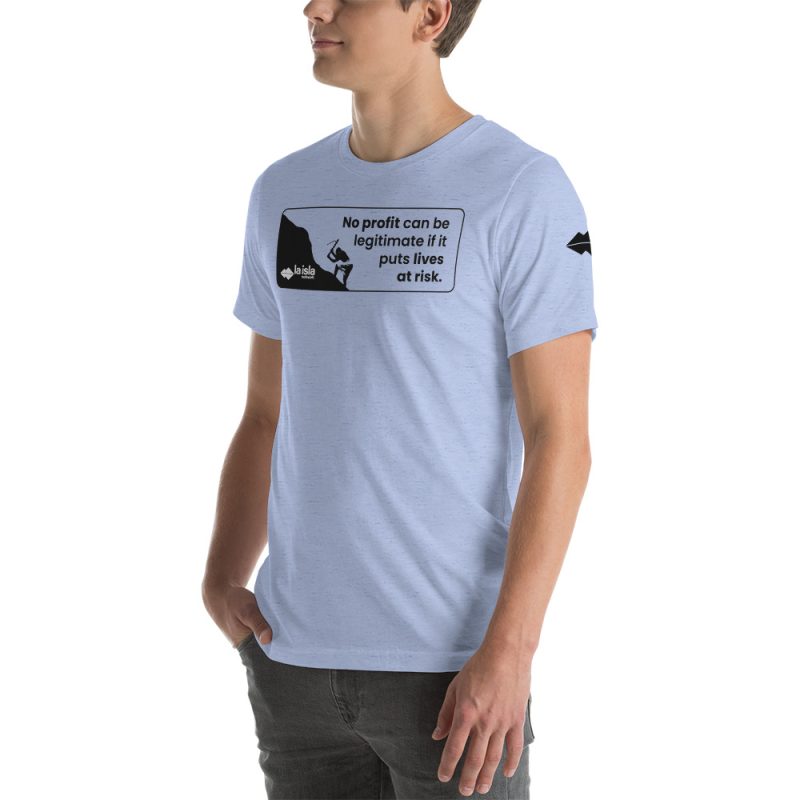 'No Profit' Short-Sleeve Unisex T-Shirt - Image 14