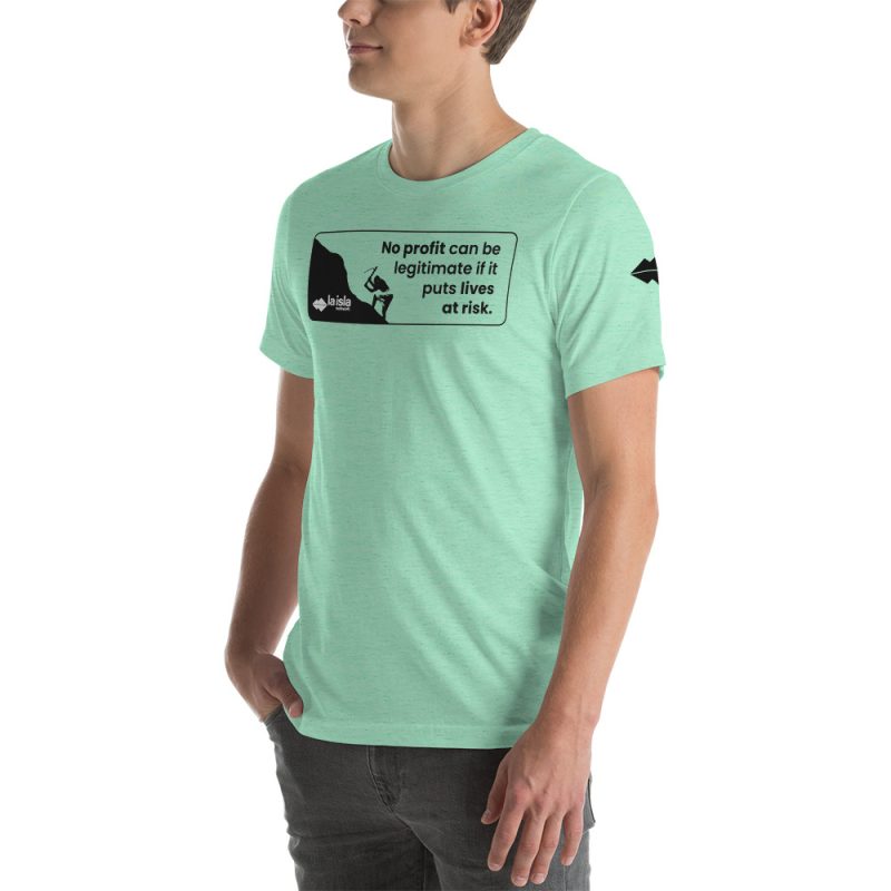 'No Profit' Short-Sleeve Unisex T-Shirt - Image 32