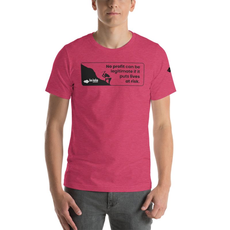 'No Profit' Short-Sleeve Unisex T-Shirt - Image 3