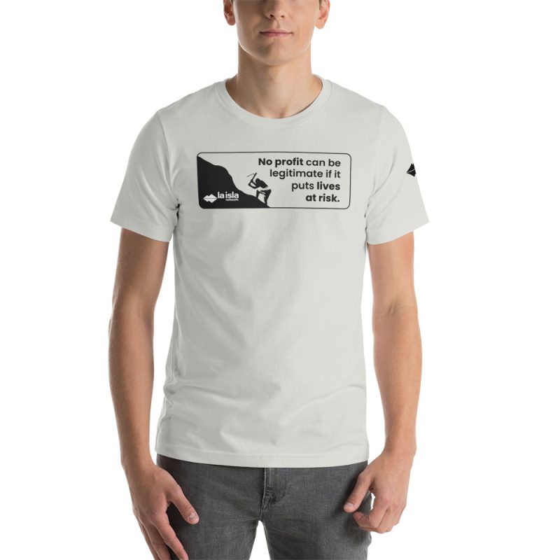 'No Profit' Short-Sleeve Unisex T-Shirt - Image 33