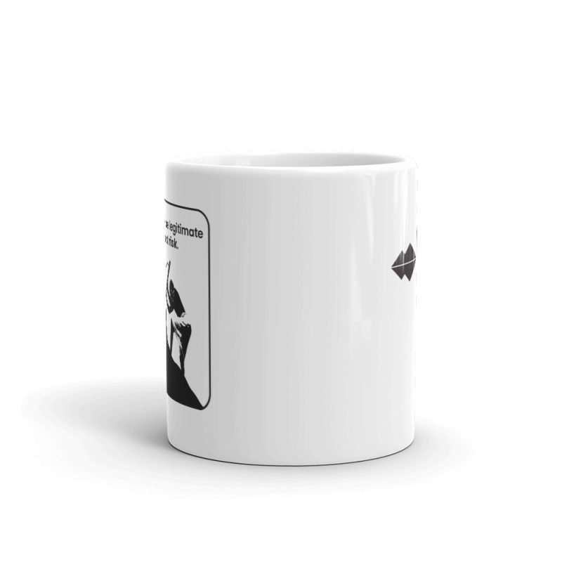 'Legitimate Profits' Mug - Image 7