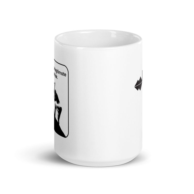 'Legitimate Profits' Mug - Image 10